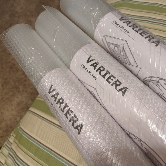 Ikea Kitchen Shelf Liner 3 Rolls 1504x504 Cm Variera New Poshmark